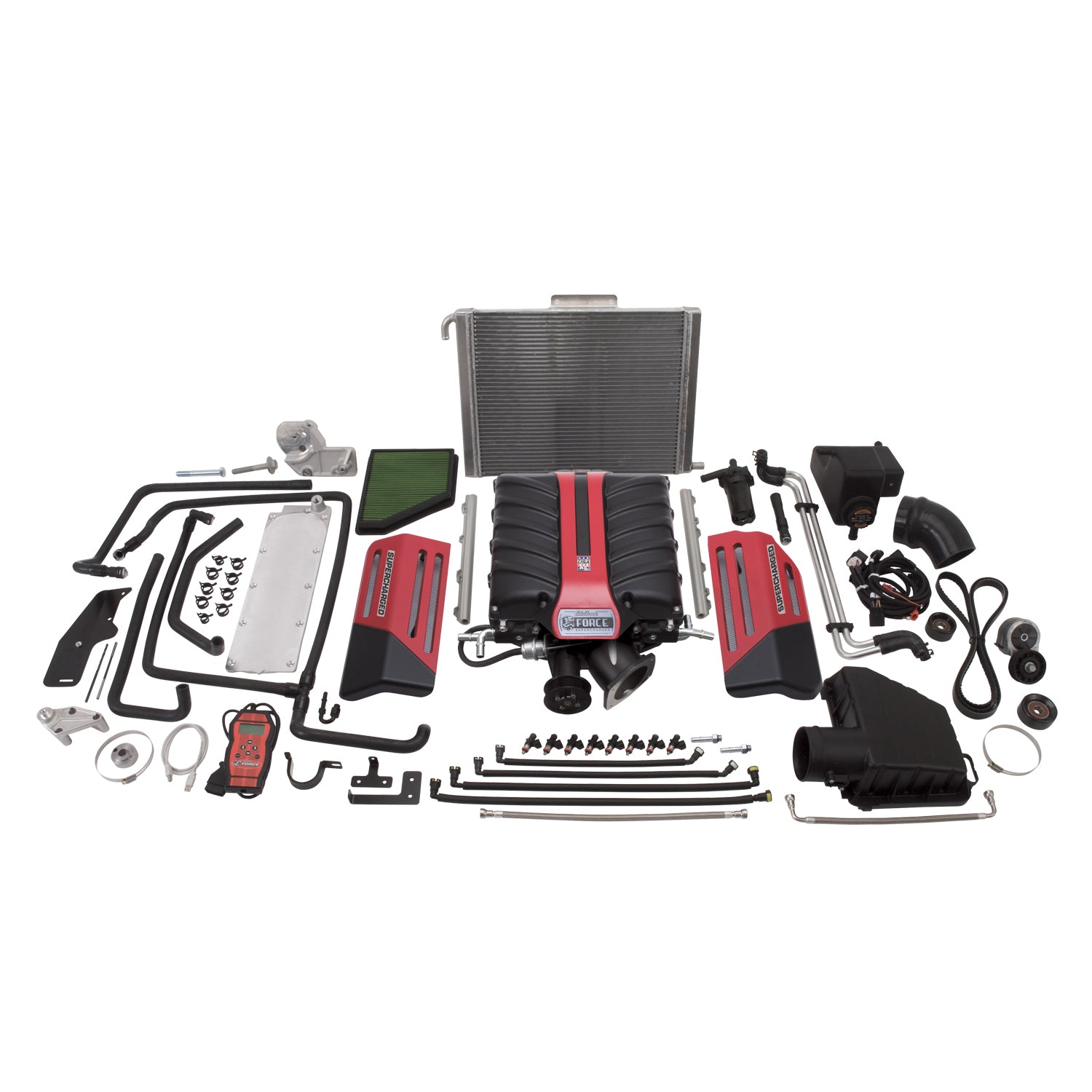 Edelbrock 1597 Stage 1 Supercharger for 2010-13 Camaro SS L99 Auto Trans W/ Tune