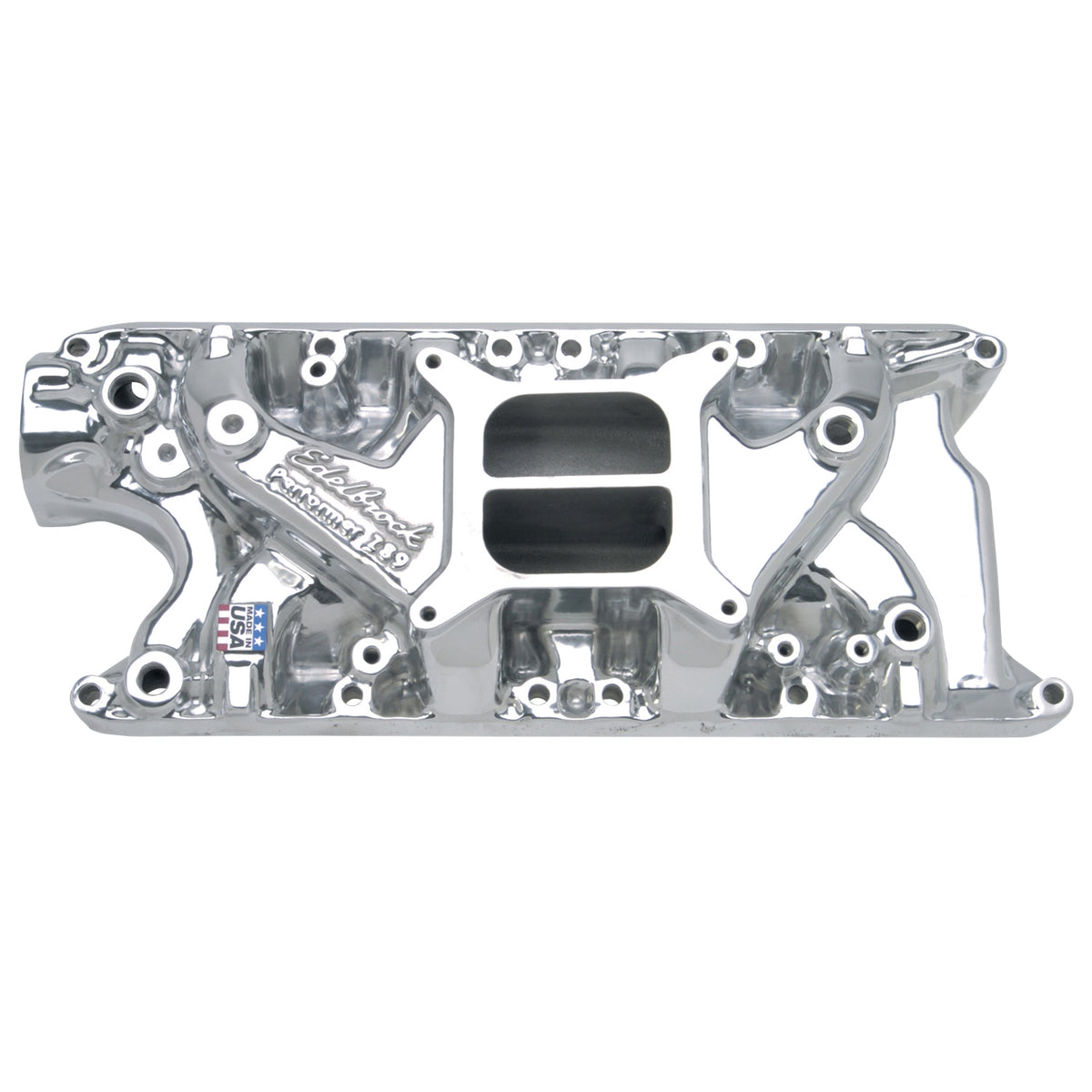 Edelbrock 21211 Performer 289 Intake Manifold for Small-Block Ford, Polished Finish