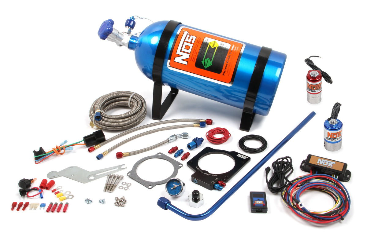 NOS 05160NOS Plate Wet Nitrous System for 2010-2015 Camaro LS3 with Electric Power Steering