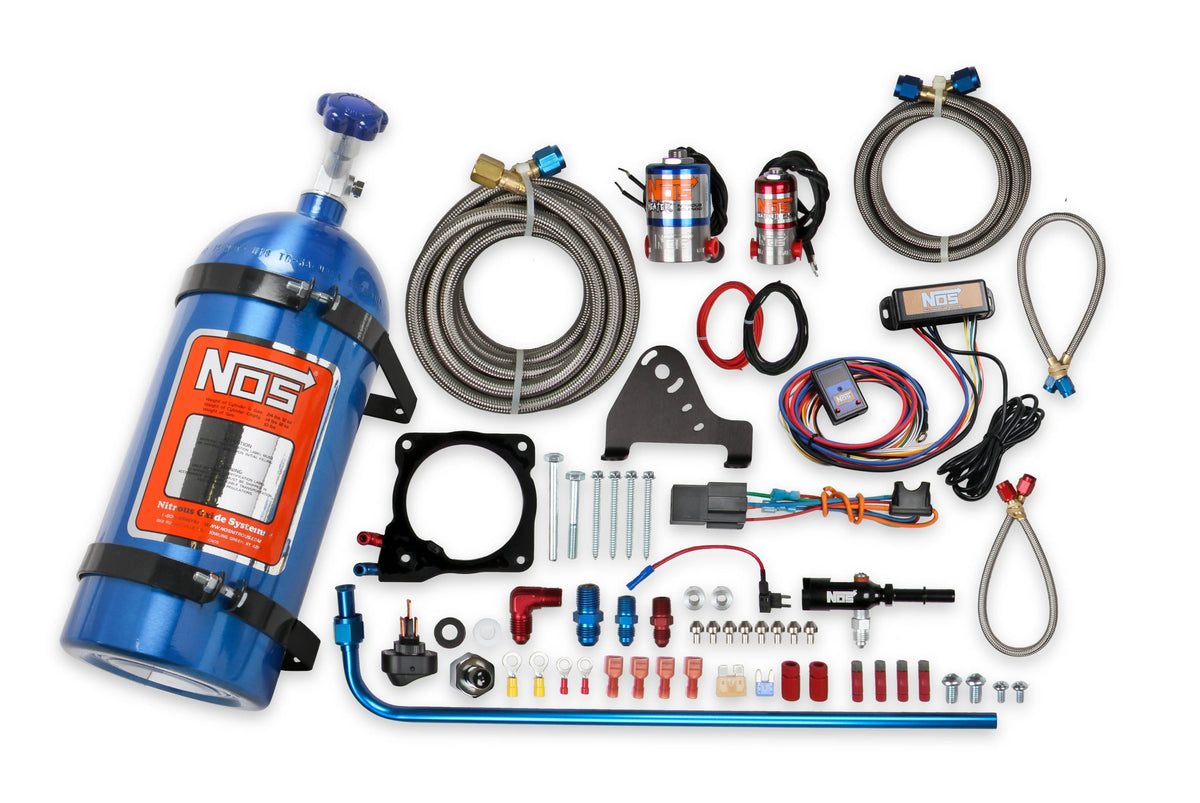 NOS 05182NOS Plate Wet Nitrous System for 2011-2020 6.4L Hemi Dodge Charger, Challenger, and Chrysler 300 SRT & 2019 Dodge Challenger R/T Scat Pack 1320