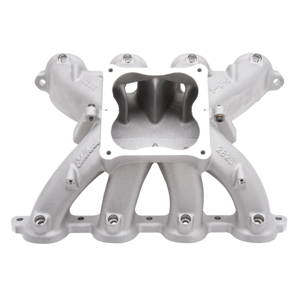Edelbrock 2823 Super Victor Dominator  Carburetor Intake Manifold for Small-Block Chevy LSR