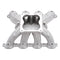 Edelbrock 2823 Super Victor Dominator  Carburetor Intake Manifold for Small-Block Chevy LSR
