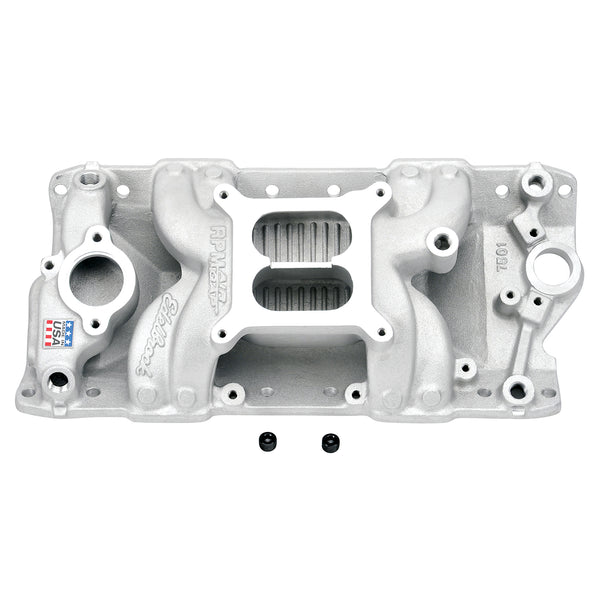 Edelbrock 7501 Performer RPM AIR-Gap Intake Manifold for Small Block Chevy