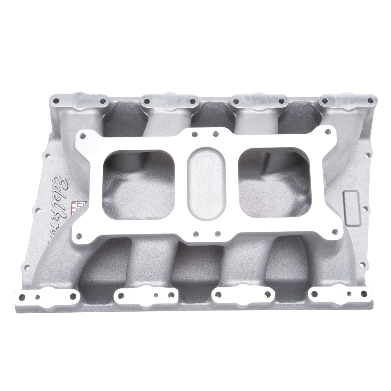 Edelbrock 7524 Dual-Quad Carbureted Intake Manifold for Chrysler Mopar Hemi Gen II