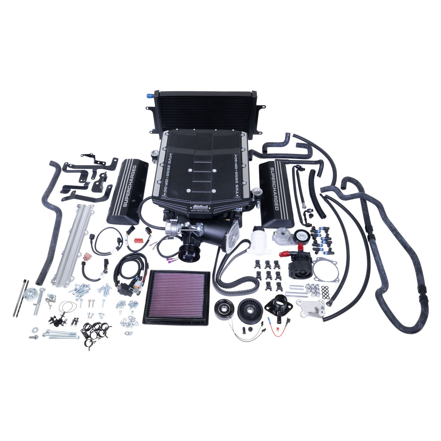 Edelbrock 15356 Stage 1 Supercharger for 2015-2018 Jeep Grand Cherokee SRT/SRT8 6.4L W/ Tune