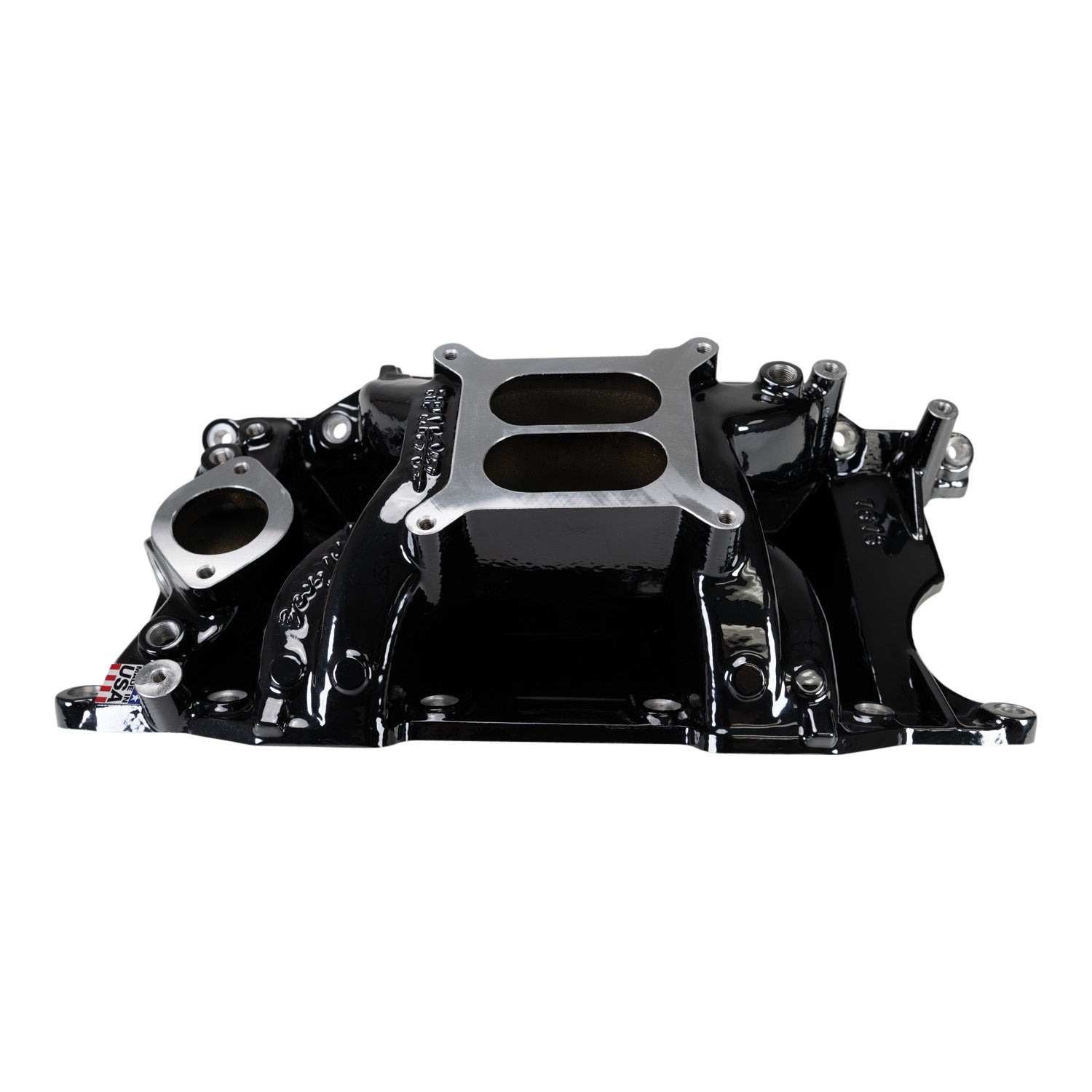 Edelbrock 7576-BP RPM Air-Gap Small Block Chrysler Intake Manifold - Black Plasma