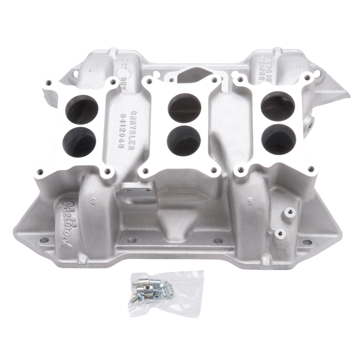 Edelbrock 2475 CH-6B Six-Pack Intake Manifold for Chrysler RB Series Engines