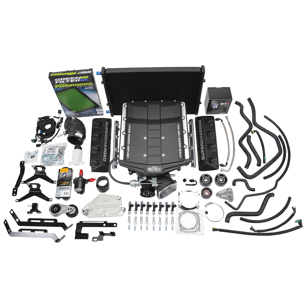 Edelbrock 15838 Stage 1 Supercharger Kit For 2015-2017 Ford Mustang 5.0L W/ Tune