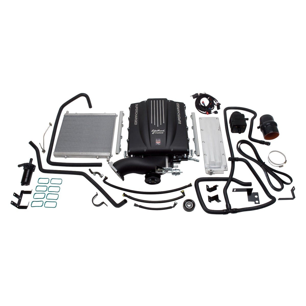 Edelbrock 15790 Stage 1 Supercharger For 2007-2013 Silverado Sierra 6.2L W/O Tune