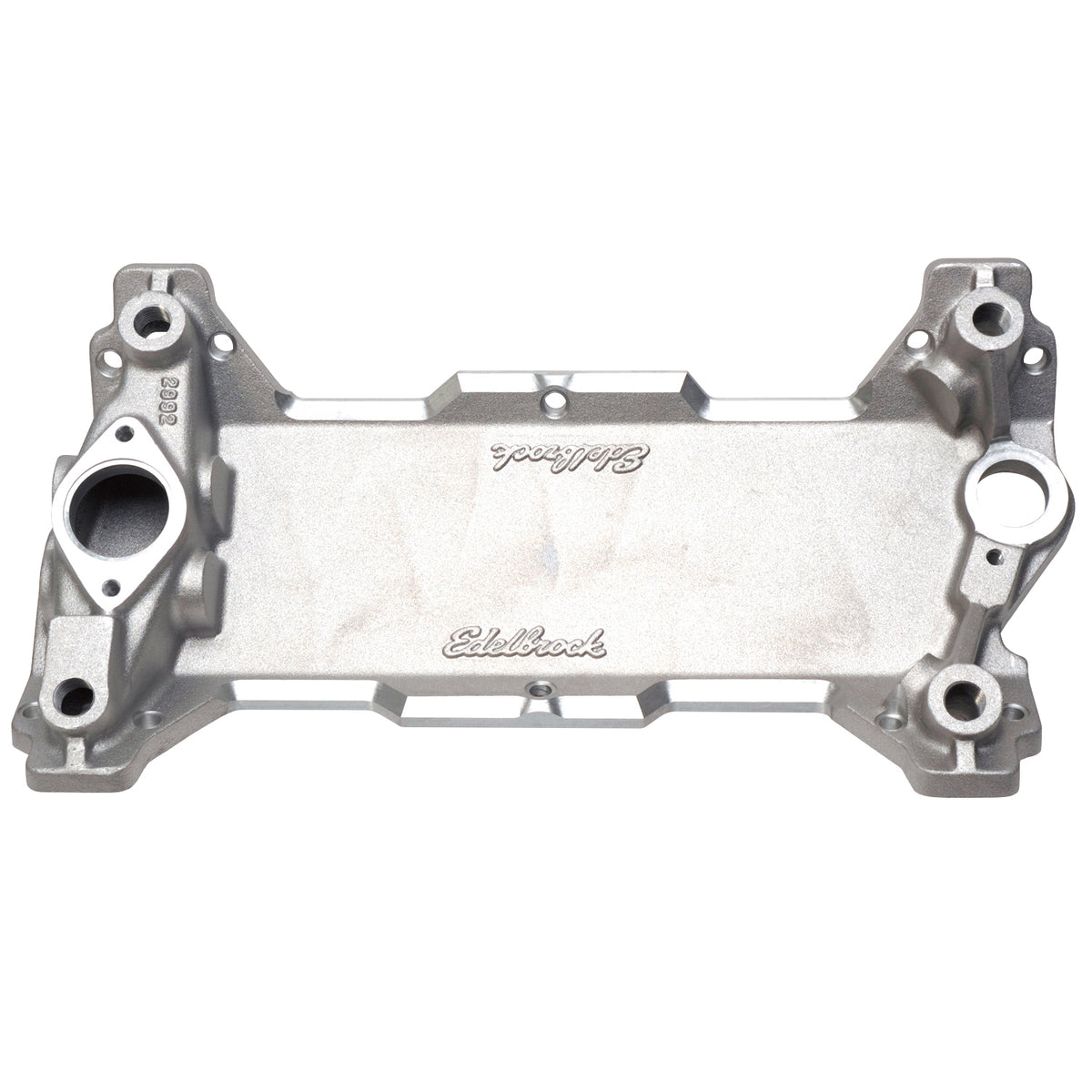 Edelbrock 2992 Victor 18-degree 2 Piece SBC Base Manifold