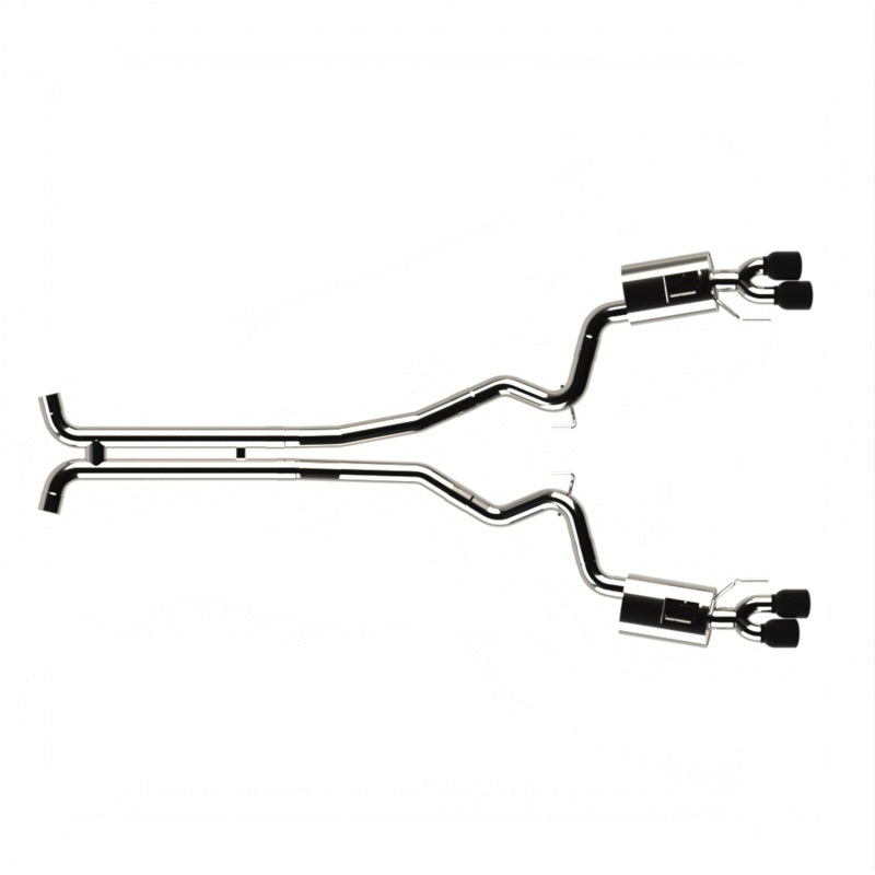 Kooks Headers 11514460 2018+ Mustang 5.0L 4V Cat-Back Exhaust with H-Pipe and Quad Tips