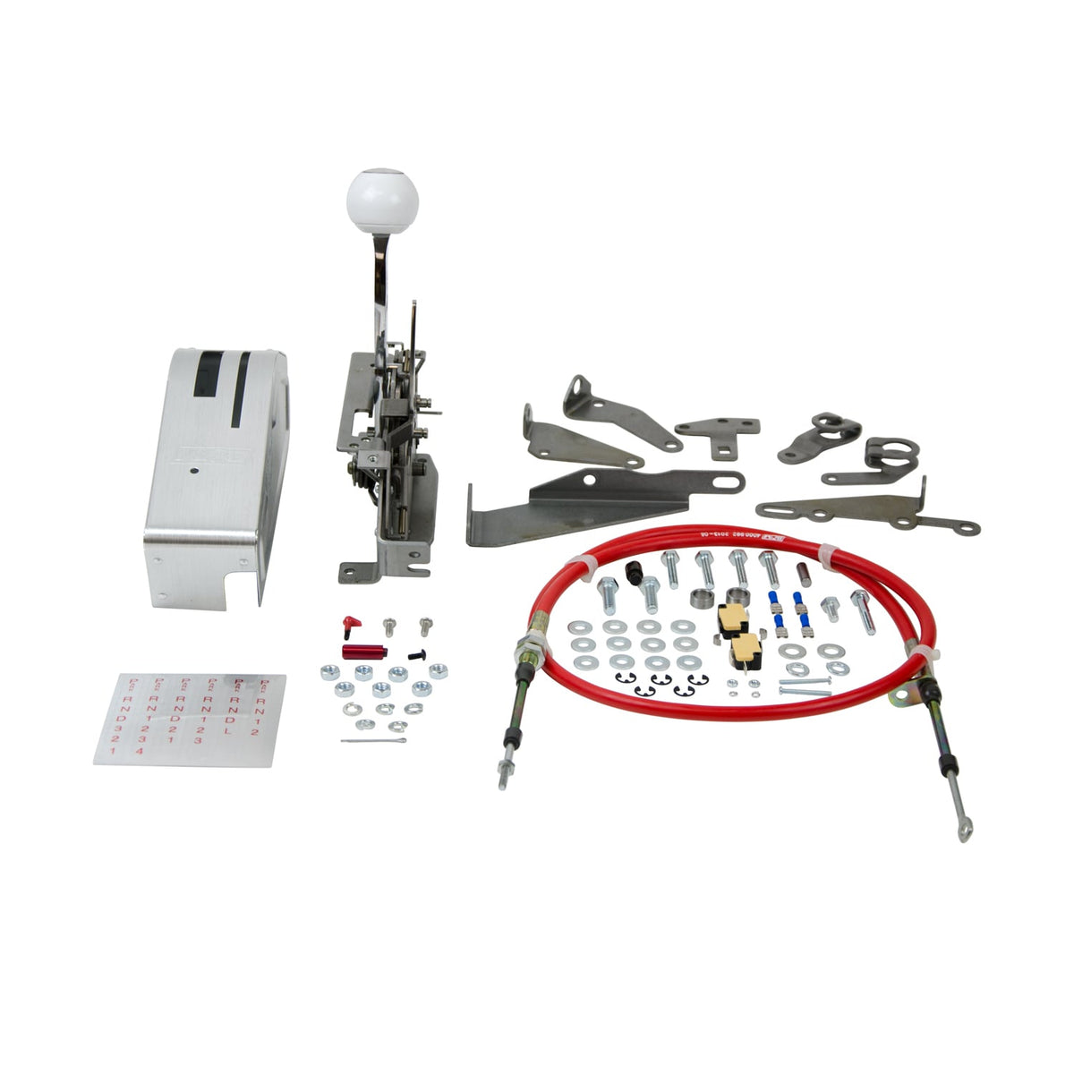 B&M 80842 Automatic Pro Ratchet Shifter - Universal 2/3/4-speed Compatible
