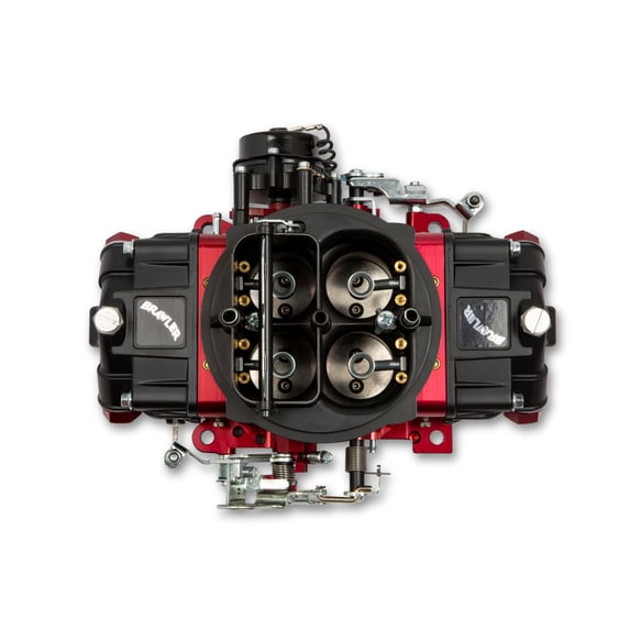 Brawler BR-67316 4150 600 CFM Street Carburetor Mechanical Secondaries - Black - Gasoline - Electric Choke