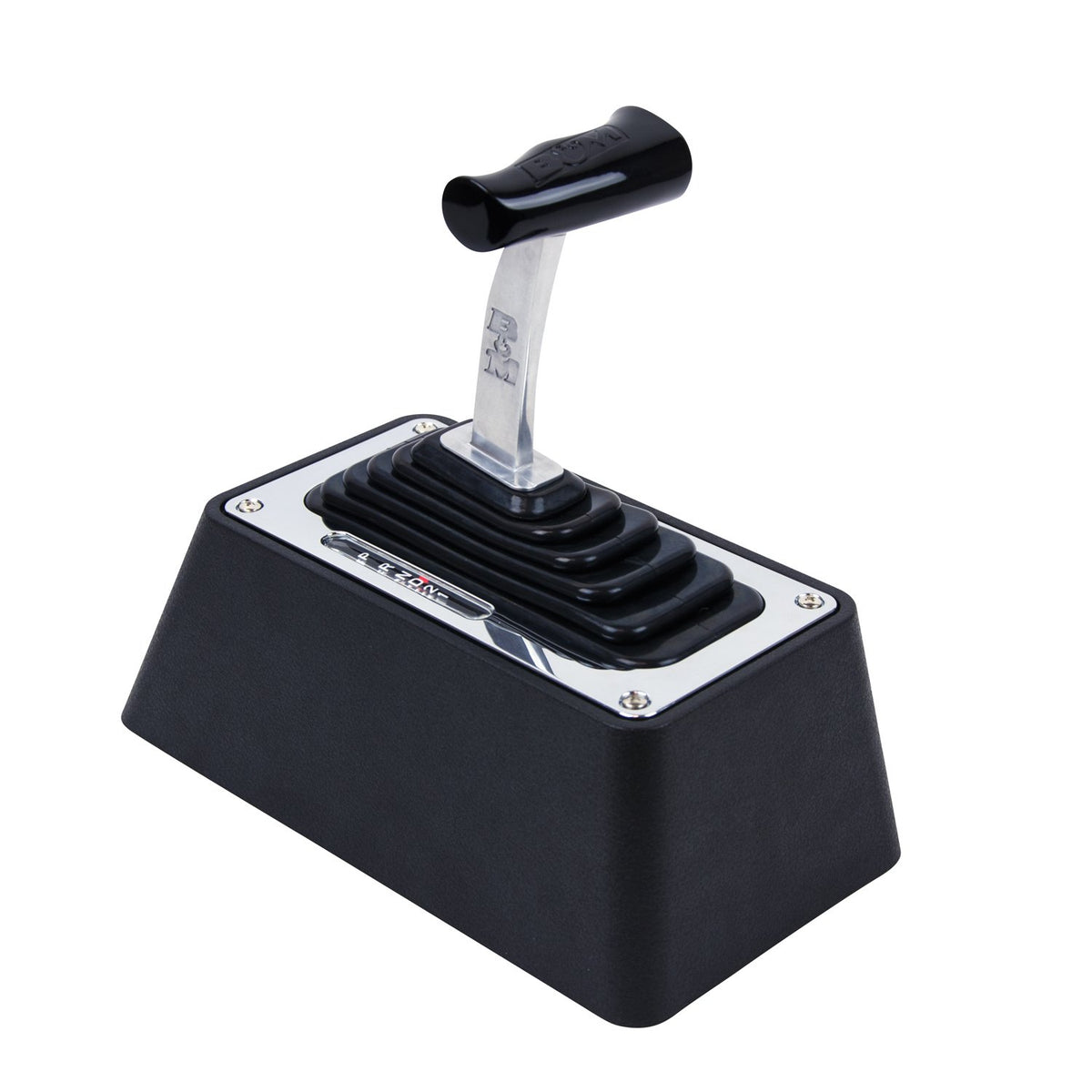 B&M 80776 SportShifter Automatic Detent Shifter - Universal 3 and 4-speed Compatible