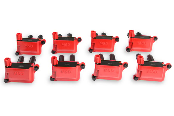 MSD 82558 Ignition Coils (8-Pack) for 2005-2024 HEMI 5.7L 6.1L 6.2L 6.4L