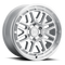 Method Raised MR804 20x10 / 6x135 BP / -18mm Offset / 87mm Bore - Machined - Clear Coat Wheel