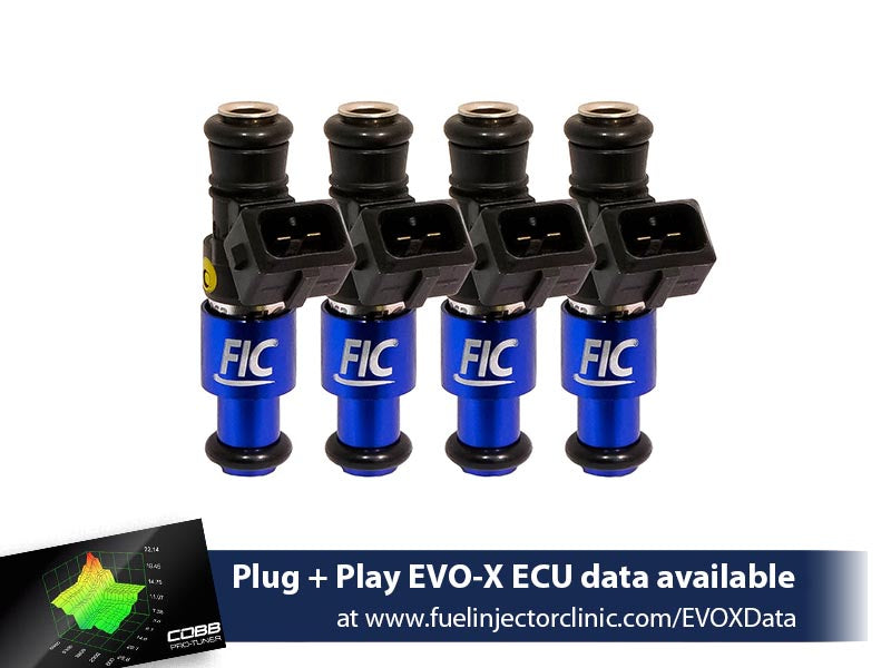 1200cc (Previously 1100cc) FIC Mitsubishi Evo X Fuel Injector Clinic I