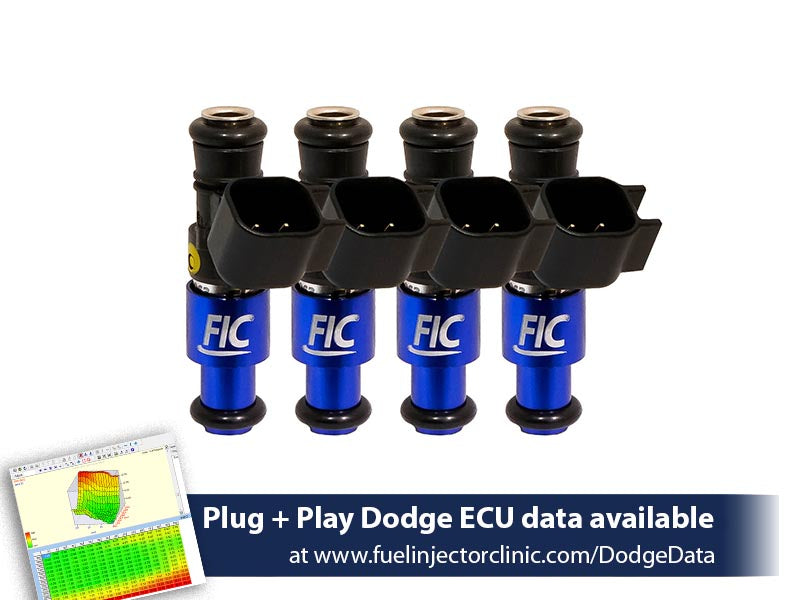 1440cc FIC Dodge SRT-4 Fuel Injector Clinic Injector Set (High-Z)
