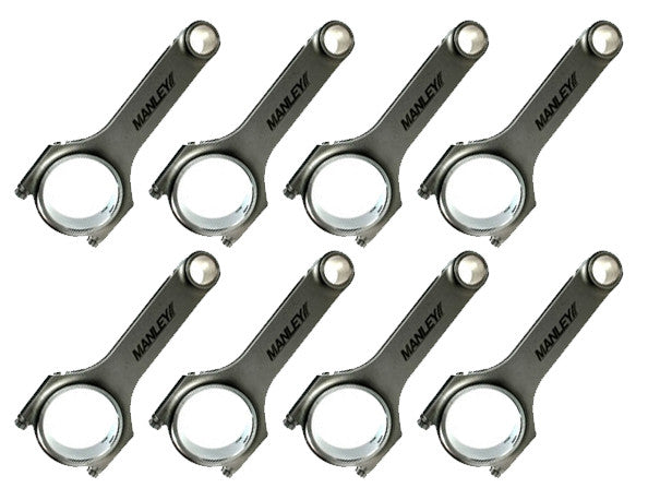 Manley 15057R-8 H-Tuff H-Beam 6.125" Connecting Rod Set for Gen III HEMI 5.7L 6.1L 6.4L