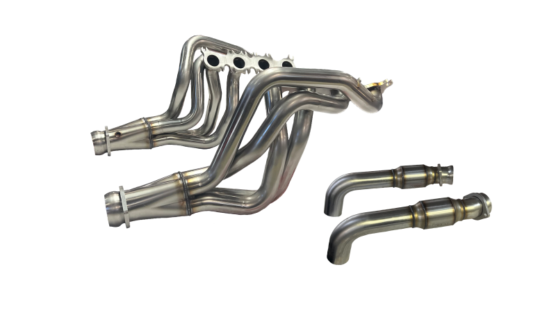 Kooks Headers and Exhaust 1151H642 for 2015-2024 Ford Mustang GT/Dark Horse 5.0L 4V with Green Catted Connection Pipes