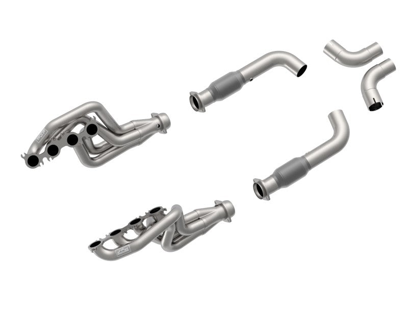 Kooks Headers 1156H630 Stainless Steel Headers for 2020 Mustang GT500 5.2L with Green Catted Connection Pipe