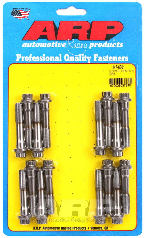 ARP 247-6301 Connecting Rod Bolt Kit for 2003-2024 Gen III 5.7L HEMI