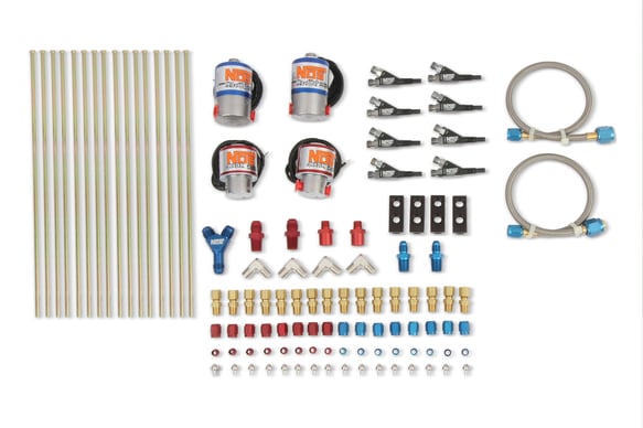 NOS 02462-S-ENOS Custom Nitrous Plumbing Kit Pro-Shot Fogger
