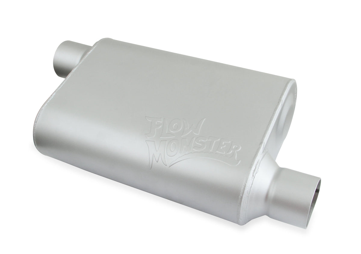 Flowmaster 42543-FM 2-Chamber Muffler - 2.5" Offset Inlet / Outlet