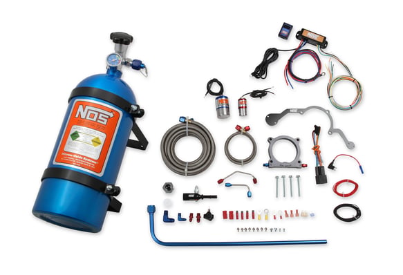 NOS 02127NOS Plate Wet Nitrous System for 2018-2021 Ford Mustang w/ 5.0L Coyote