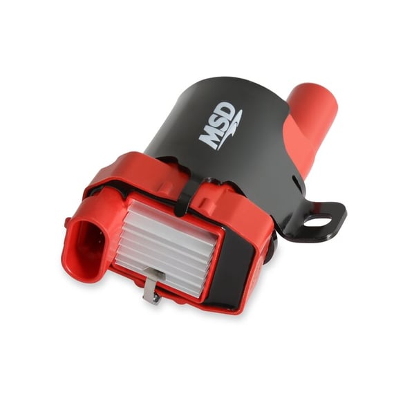 MSD 82638 Ignition Coil - GM LS Blaster Series - L-Series Truck Engine - Red - 8-Pack