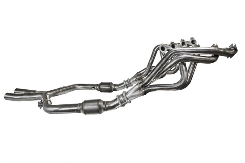 Kooks Headers 1131H020 Long Tube Headers and OEM Catted X Pipe for 2005-2010 Ford Mustang GT