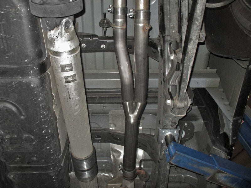 aFe Apollo GT Series 409 Stainless Steel Muffler Delete Pipe for Dodge RAM 1500 V8-5.7L (09-19) with Dual Exhaust