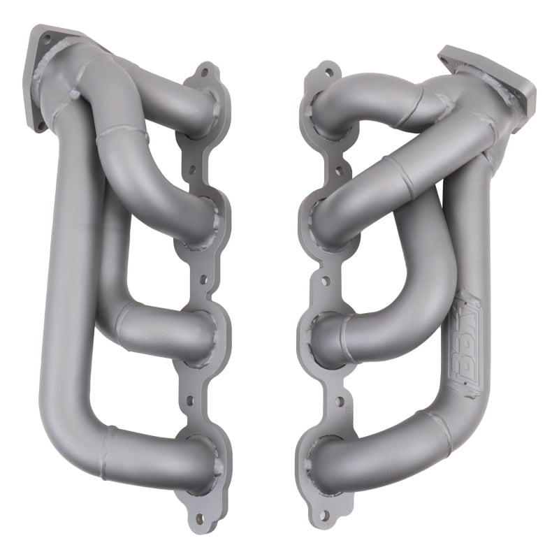 BBK Performance 14-18 GM Truck 5.3/6.2L Shorty Tuned Length Exhaust Headers with Titanium Ceramic Finish