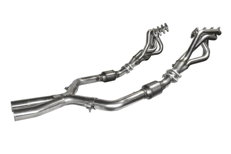 Kooks Headers 1131H020 Long Tube Headers and OEM Catted X Pipe for 2005-2010 Ford Mustang GT