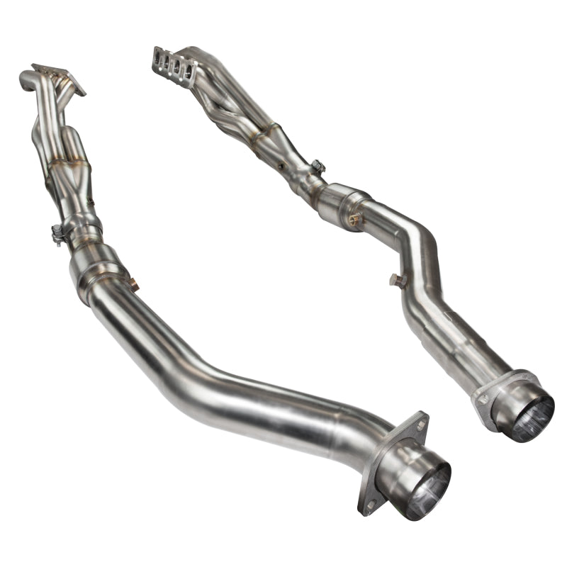 Kooks Headers and Exhaust 3410H431 Long Tube Headers and Green Catted Connection Pipes for Jeep Grand Cherokee SRT8 and Durango SRT