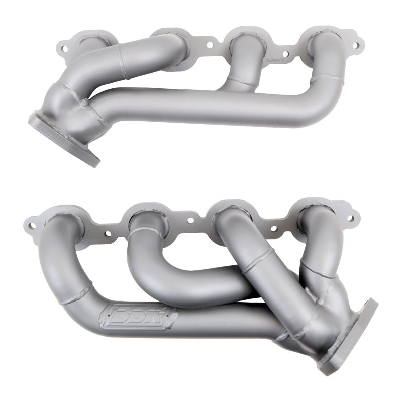 BBK Performance 14-18 GM Truck 5.3/6.2L Shorty Tuned Length Exhaust Headers with Titanium Ceramic Finish