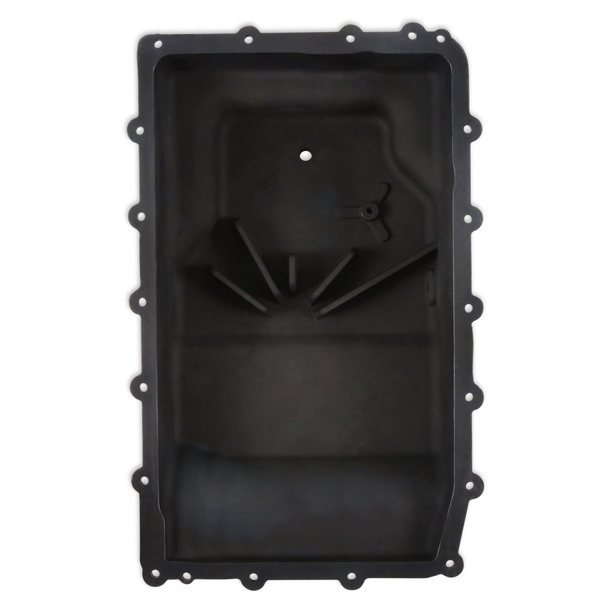 B&M Hi-Tek Heavy-Duty Deep Transmission Pan - Ford 10R80 - Aluminum - Black