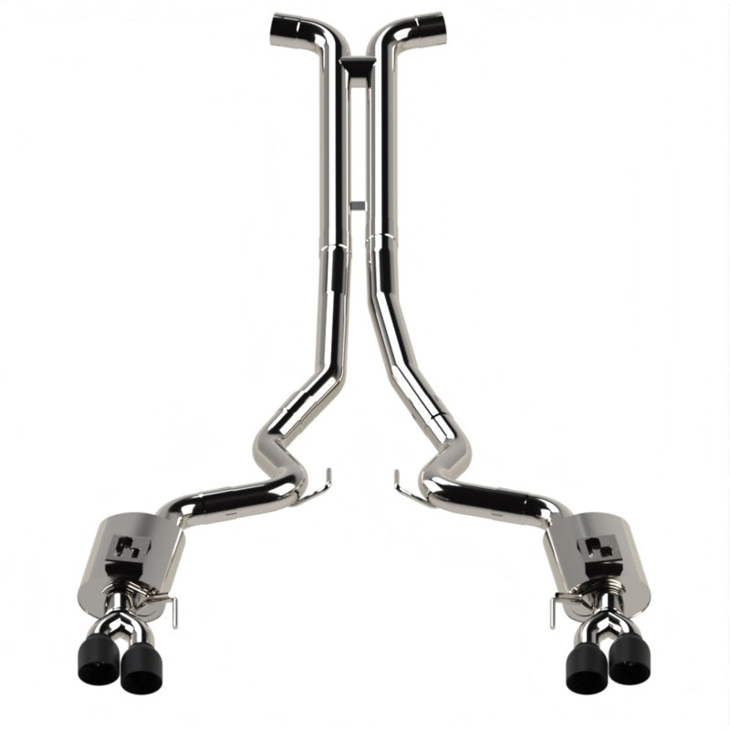 Kooks Headers 11514460 2018+ Mustang 5.0L 4V Cat-Back Exhaust with H-Pipe and Quad Tips