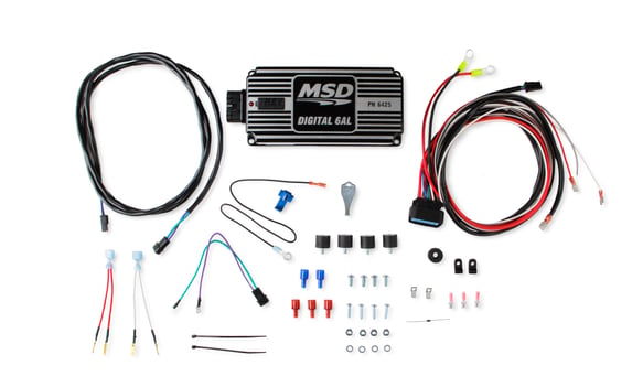 MSD 64253 Digital 6AL Ignition Control - Black - Built-In Adjustable Rev-Limit Control