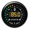 Innovate 3904 MTX-D Ethanol Content & Fuel Temp Complete Gauge Kit - Black Dial