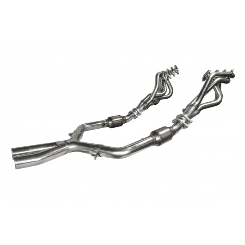 Kooks Headers 1131H020 Long Tube Headers and OEM Catted X Pipe for 2005-2010 Ford Mustang GT