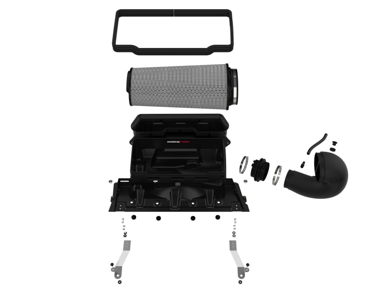 aFe 54-13072D Magnum FORCE Stage2 Cold Air Intake System w/Pro DRY S for 21-23 RAM 1500 TRX V8-6.2L SC