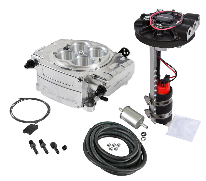 Holley Sniper 2 EFI Returnless Style Drop-In Module - Without PDM - Bluetooth Module (USA / Canada only)- POLISHED