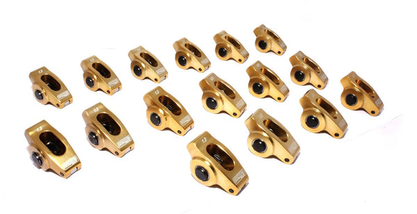 Comp Cams 19012-16 Break-In Rocker Arms for SBC 1.3 Ratio 7/16" Stud