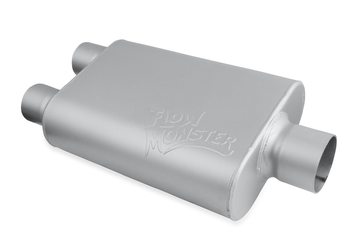 Flowmaster 425403-FM 2-Chamber Muffler - 2.5" Duel Inlet / 3" Center Outlet