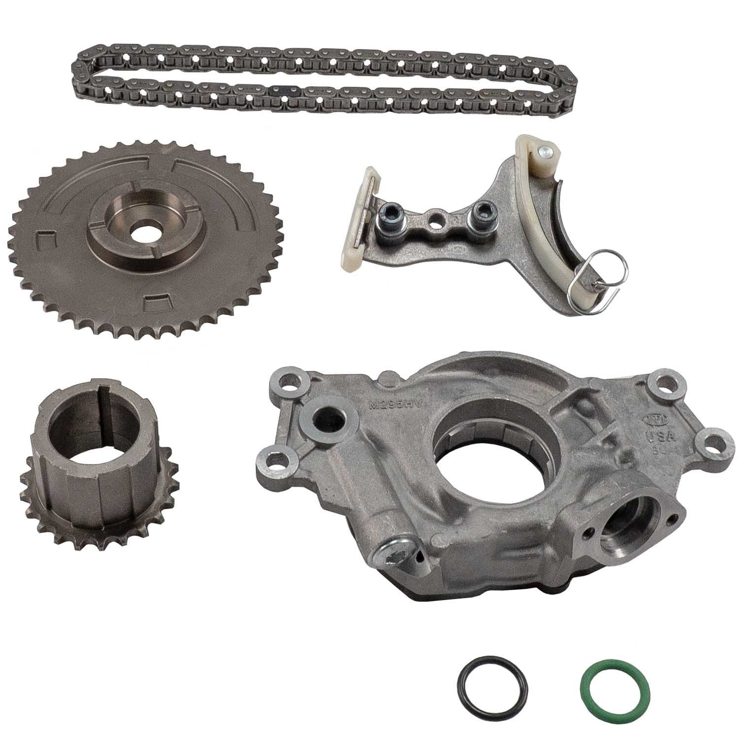 Melling TOPK-1002HV Timing Kit w/High-Volume Oil Pump for 2007-2017 GM Gen IV 4.8L 5.3L 6.0L 6.2L Non-VVT Engines