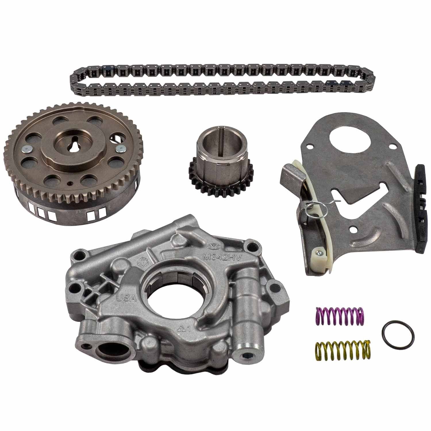 Melling TOPK-1006HV Timing Kit w/High-Volume Oil Pump for 2003-2008 Chrysler Dodge Jeep 5.7L Non-VVT Hemi