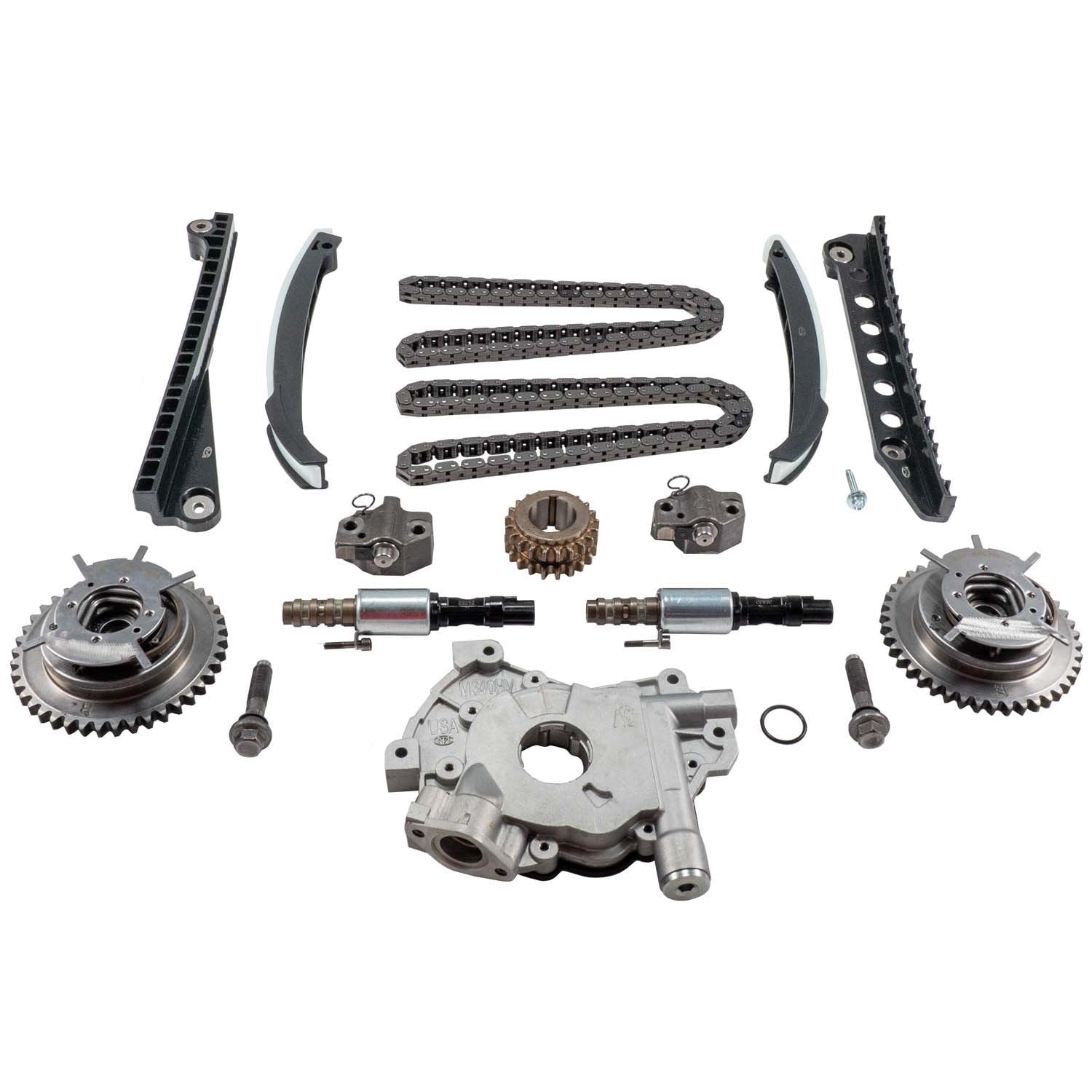 Melling TOPK-1010HV Timing Kit w/High-Volume Oil Pump for 2005-2014 Ford & Lincoln 5.4L V8