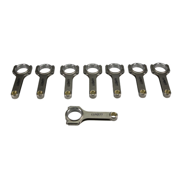 Lunati  70361251-8 Voodoo H-Beam Connecting Rods Set - GM Gen III IV LS 6.125" Length