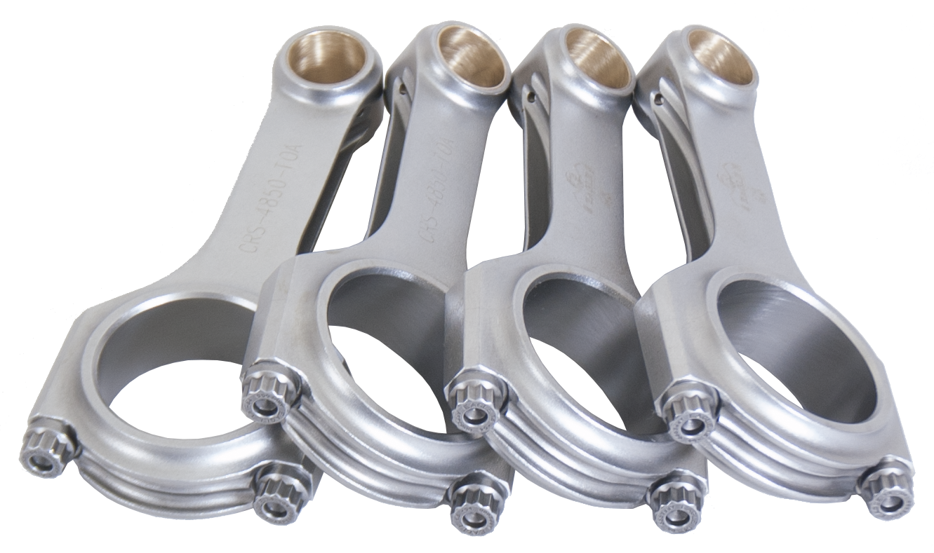 Eagle CRS5430A3D 5.43" 4340 H-Beam Connecting Rods for Honda Acura B18C VTEC w/ 3/8" Arp 2000 Bolts